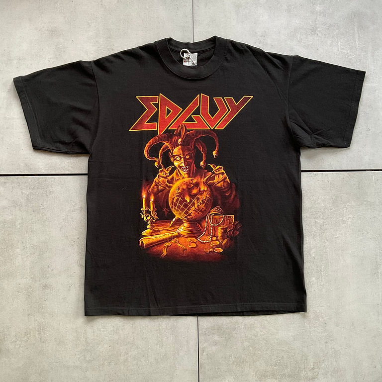 2004 Edguy Worldwide Hellfire Tour T-Shirt